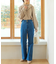 美脚フレアデニムパンツ