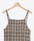 チェックマーメイドキャミワンピ