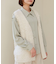 ミニループニットベスト