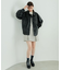 フェイクレザーオーバーブルゾン