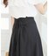 バックレースアップフレアスカート
