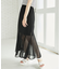 メッシュフレアースカート