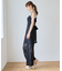 バックリボンキャミサロペット