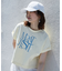 アレンジスリーブカラーロゴTee