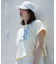 アレンジスリーブカラーロゴTee
