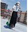 アレンジスリーブカラーロゴTee