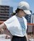 アレンジスリーブカラーロゴTee