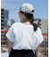 アレンジスリーブカラーロゴTee