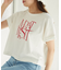 アレンジスリーブカラーロゴTee