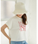 アレンジスリーブカラーロゴTee