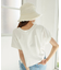 アレンジスリーブカラーロゴTee