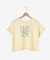 アレンジスリーブカラーロゴTee