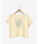 アレンジスリーブカラーロゴTee