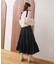 2way肩リボンティアードワンピース