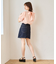 バックリボンパールシアーブラウス