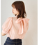 バックリボンパールシアーブラウス
