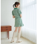 カットツイードミニスカパン