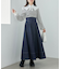 ステッチフレアスカート