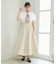 ステッチフレアスカート