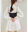 ビスチェセットミニシャツワンピース
