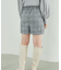 パールデザインショートパンツ