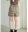 パールデザインショートパンツ