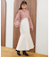 スカシ柄ショートニット