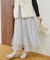 ♯シャイニーレイヤードスカート