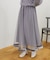 裾ベロアチュールスカート