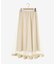 裾ベロアチュールスカート