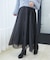 オーガンジーヘムスカート