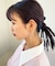 繊細ビジューピアス