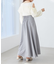 チュールレイヤード肩あきニット