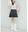 ボックスプリーツミニスカパン