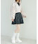ボックスプリーツミニスカパン
