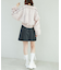 ボックスプリーツミニスカパン