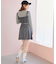 ボックスプリーツミニスカパン