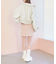 ラインショートブルゾン