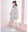 ラインショートブルゾン