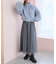 ラインショートブルゾン