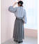 ラインショートブルゾン