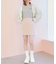 ラインリボンミニスカート