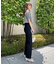 美脚フレアパンツ