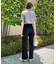 美脚フレアパンツ