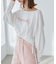 ロゴワンショルトップス