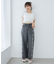 リボンビジューデニムパンツ
