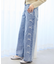 リボンビジューデニムパンツ