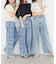 リボンビジューデニムパンツ