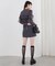 ハイウエストプレーンミニスカート