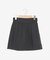 ハイウエストプレーンミニスカート